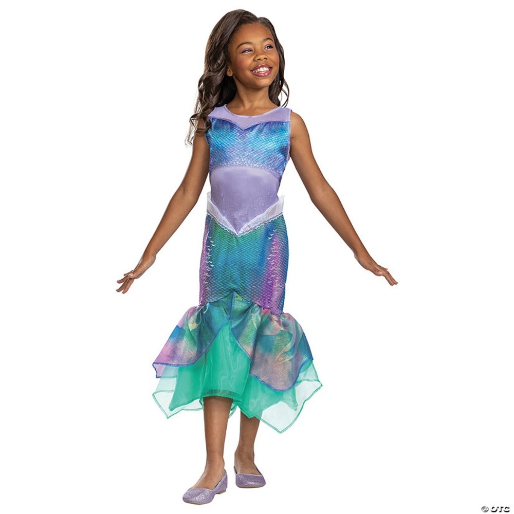 NWT Kids Classic Live Action Little Mermaid Ariel Costume Size M 7-8